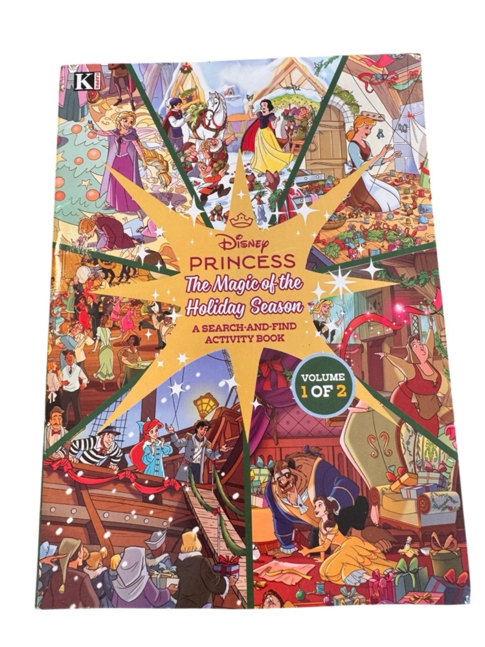 Disney & Pixar Holiday Seek-and-Find Activity Book